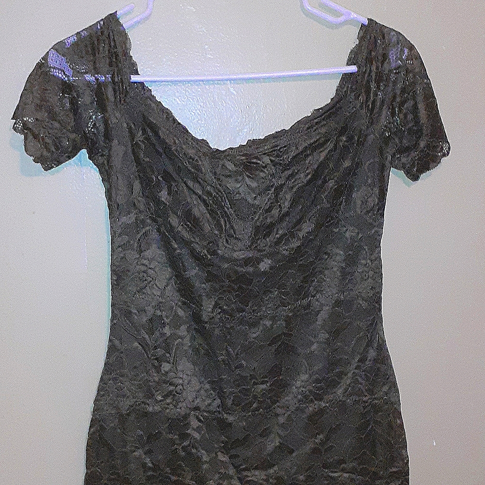 Thigh length dress